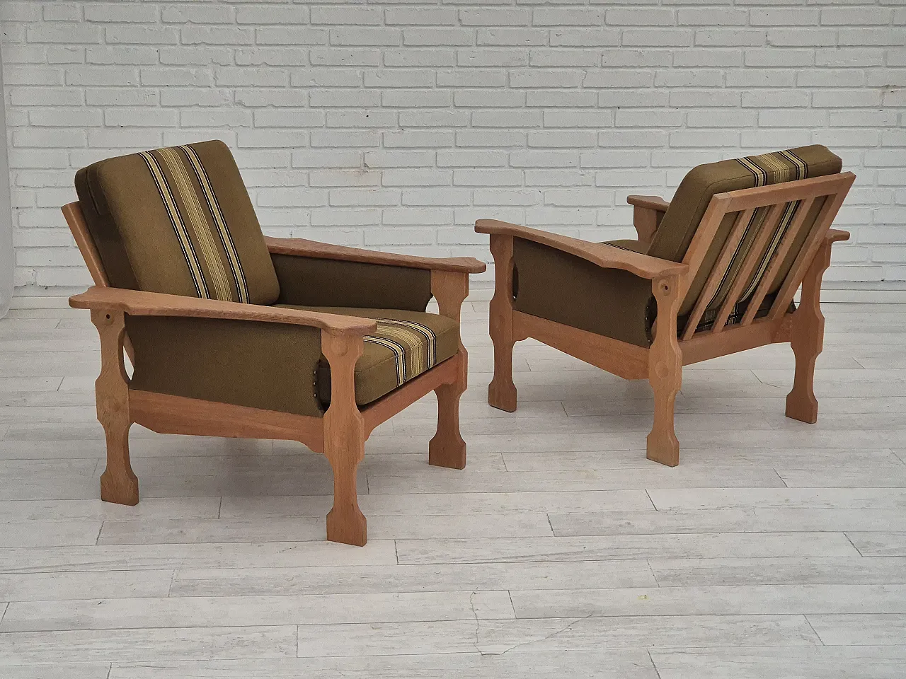 Danish club chair, 70s 9