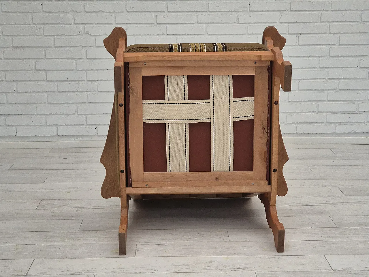 Danish club chair, 70s 10
