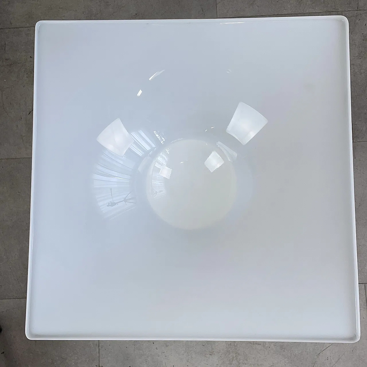 Bolla wall or ceiling lamp by Martinelli (cm60x60), 1960s 16