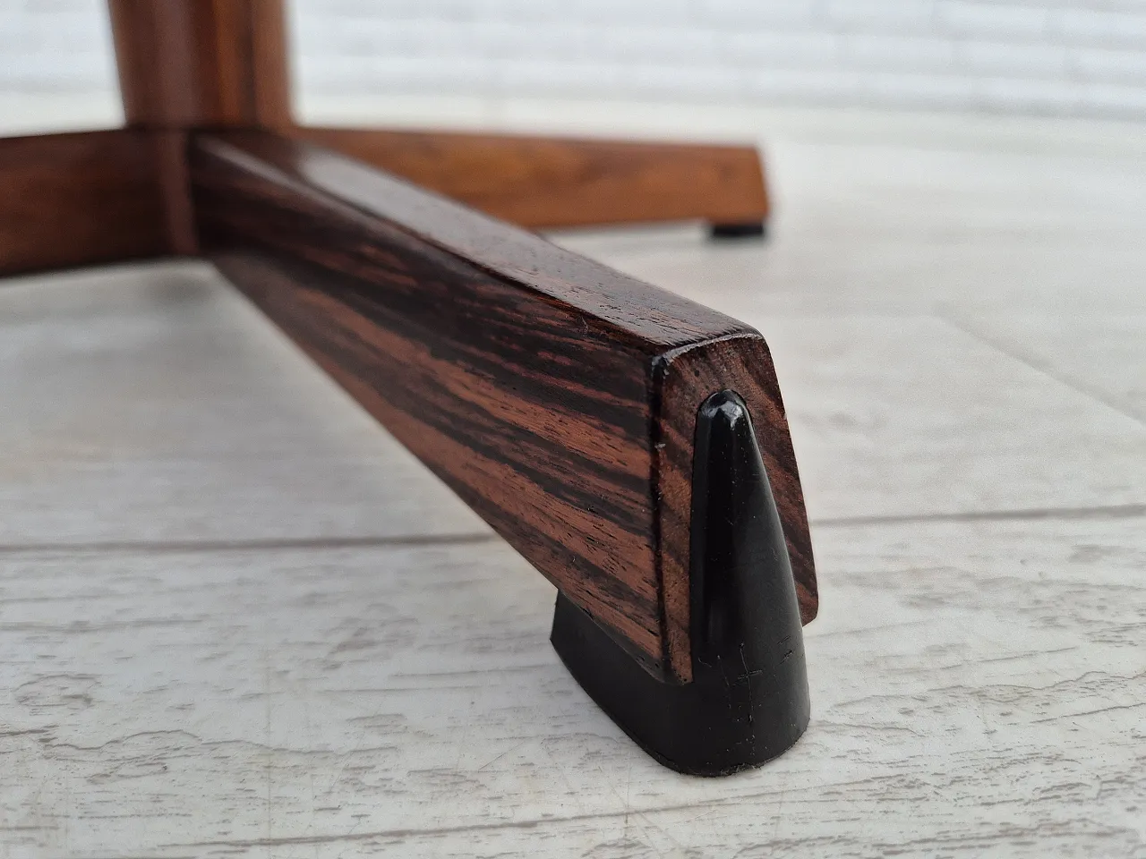 Adjustable and swivelling footstool by Madsen & Schubell, 1970s 6