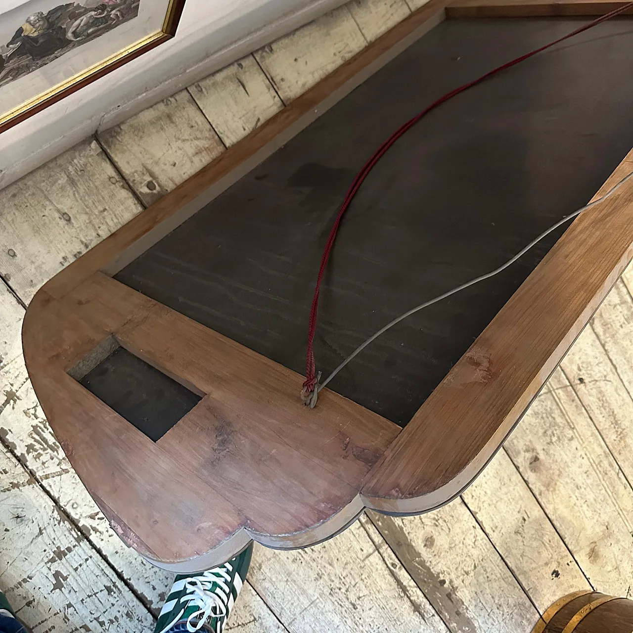 Specchio da parete orizzontale di Gio Ponti, anni '50 3