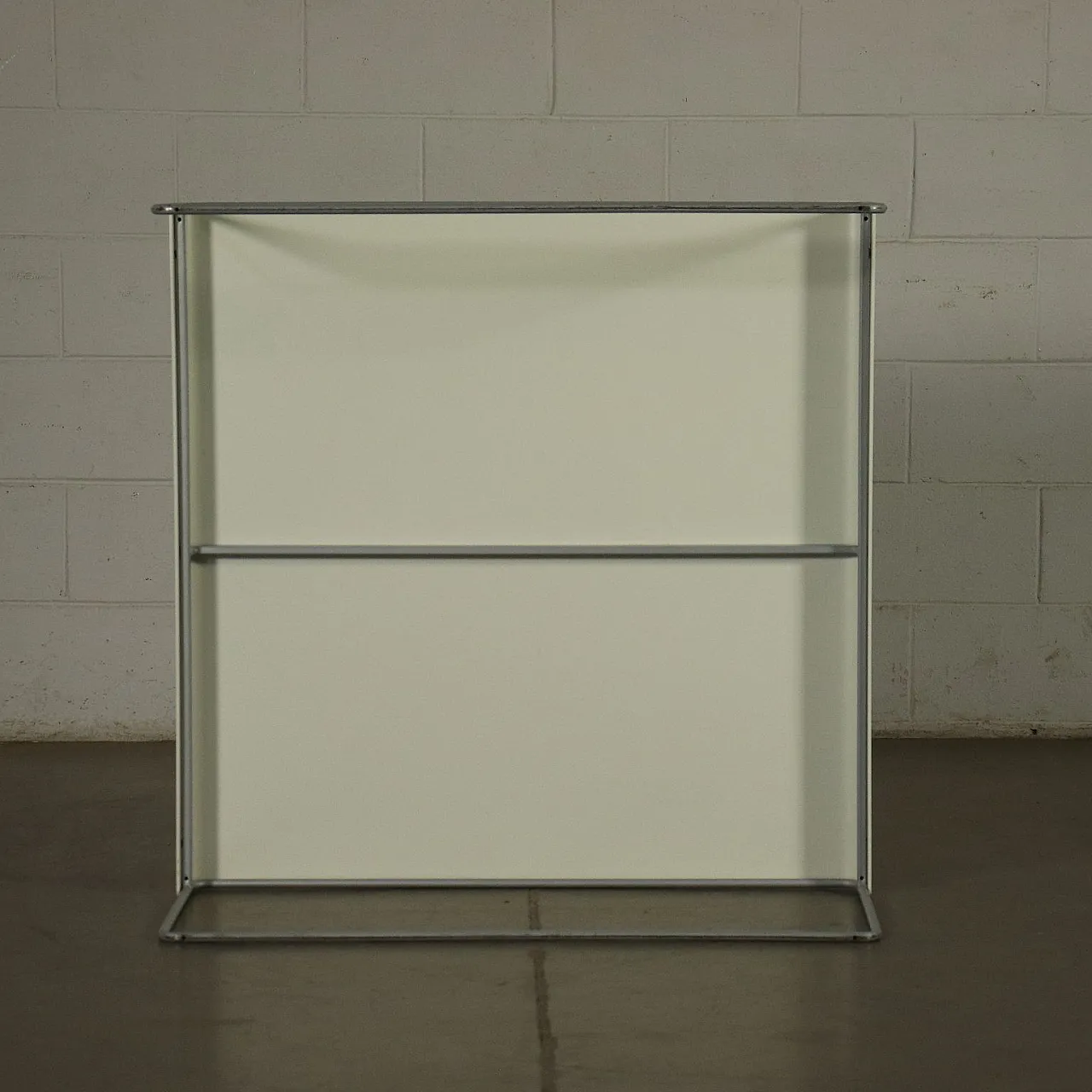 Coffee Table Zap Piero Lissoni For Cassina Metal Aluminium Italy 1990s 9