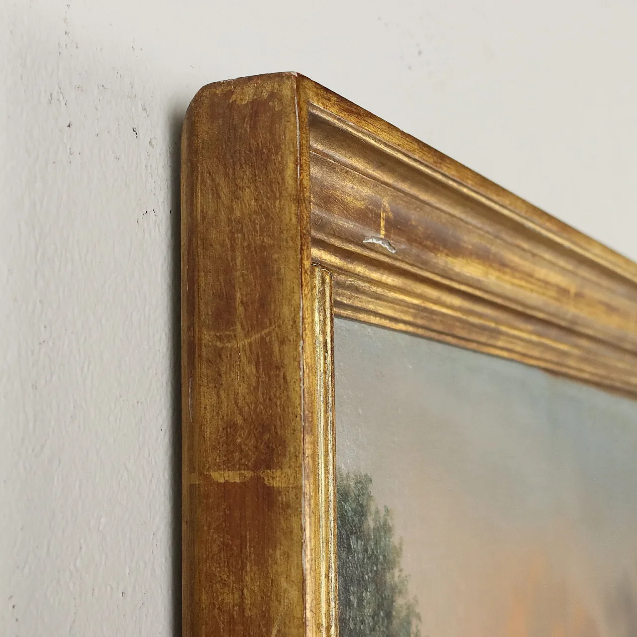 Seascape with figures, oil painting on canvas, early 19th century 7