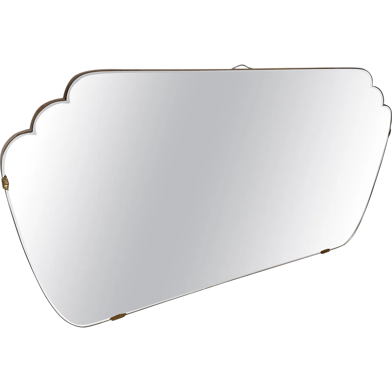 Specchio da parete orizzontale di Gio Ponti, anni '50 15