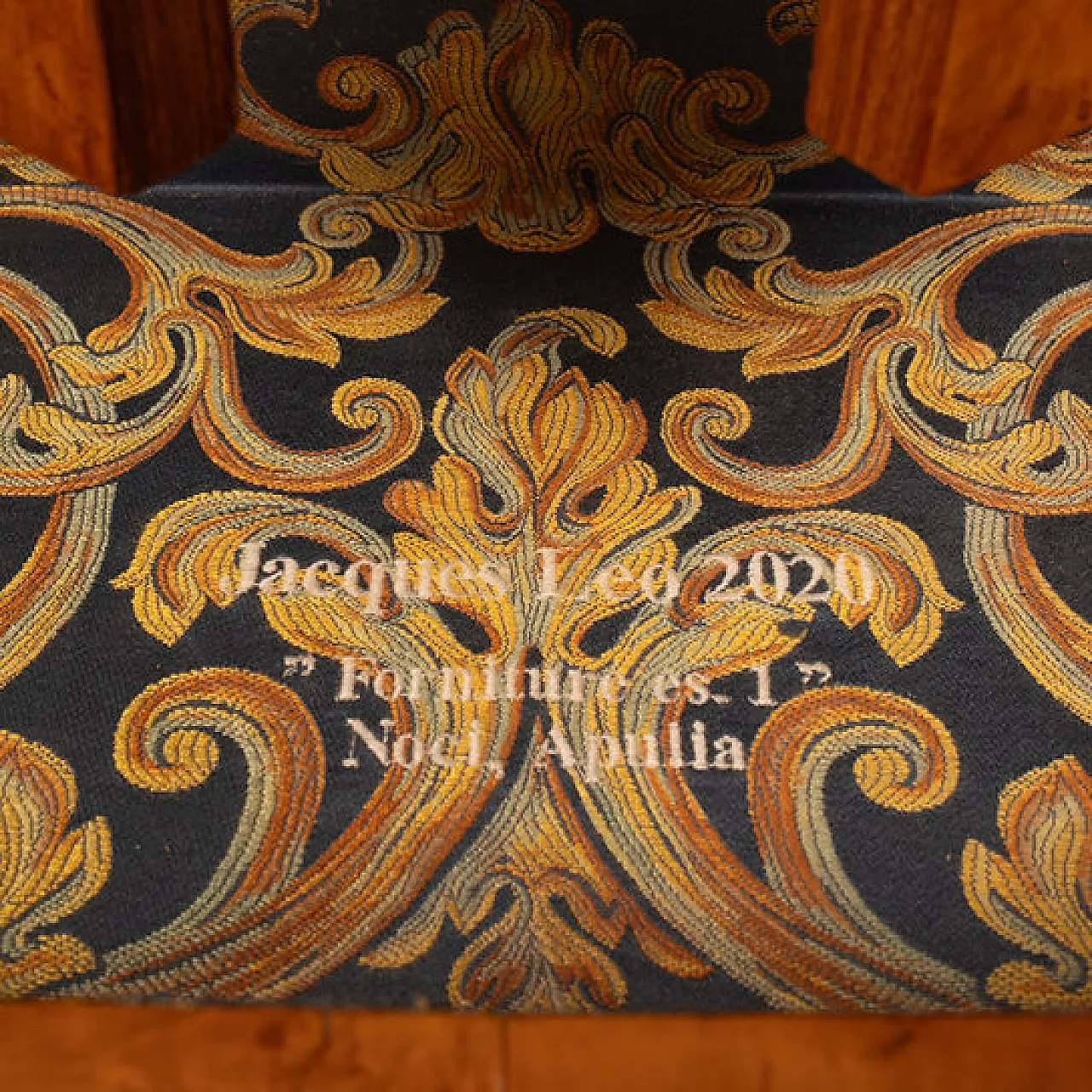 Mobiletto bar in legno di Jacques Leo per JF Gallery, anni 2000 8