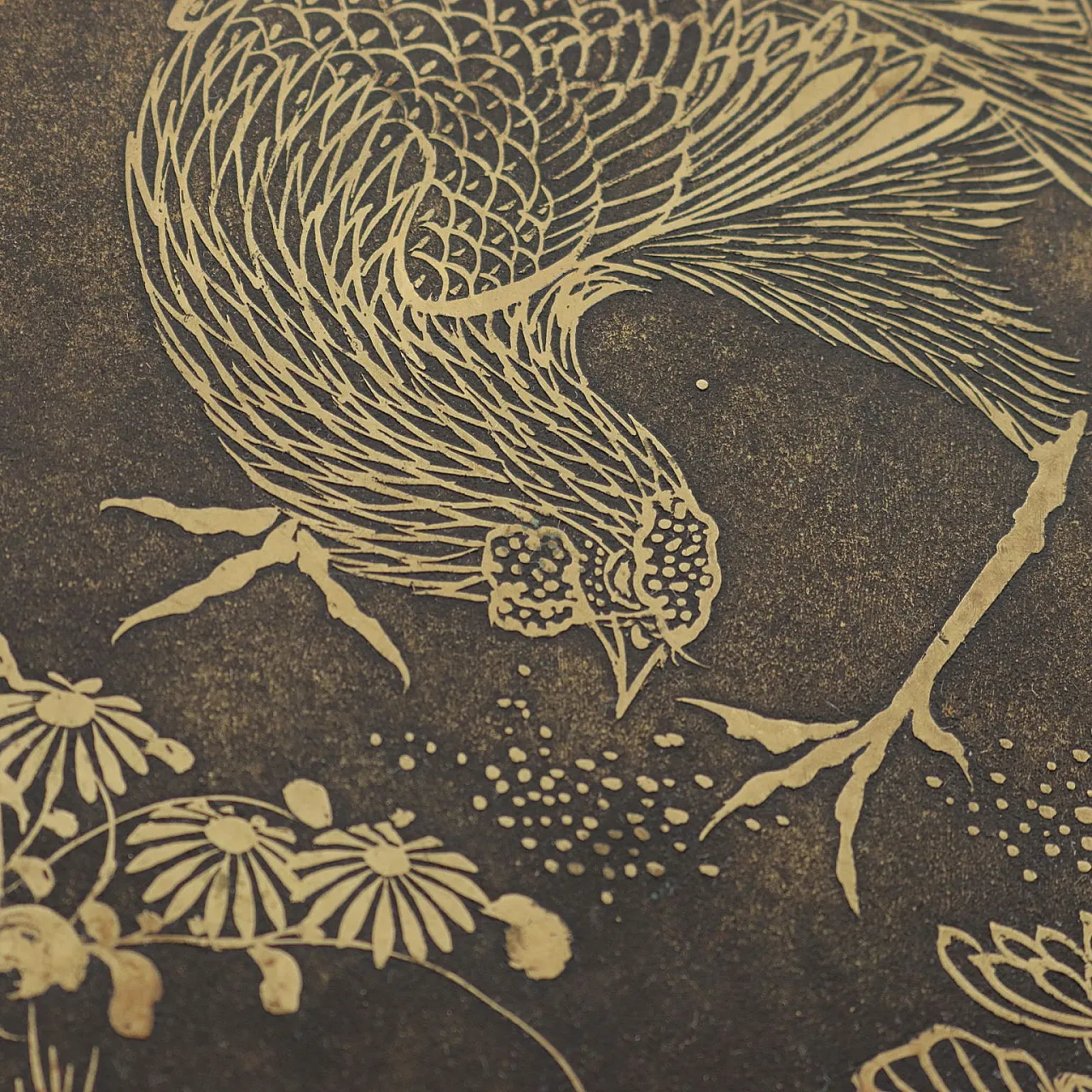 Alzatina in Bronzo Dorato 4