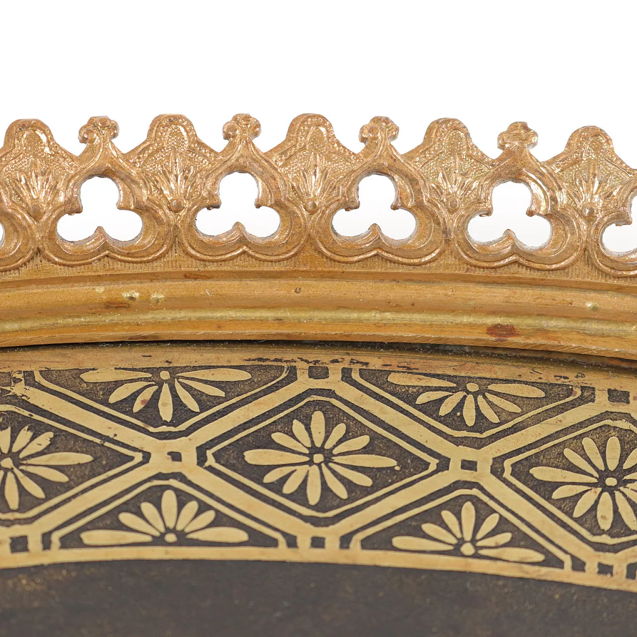 Alzatina in Bronzo Dorato 6