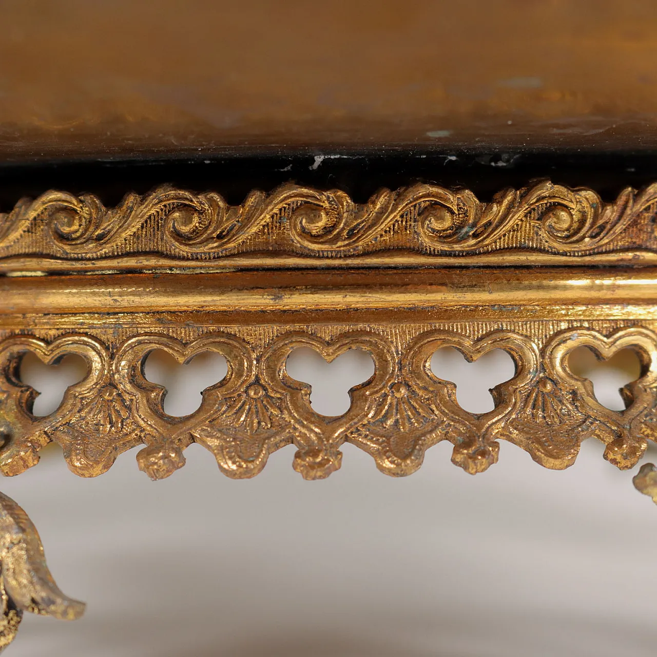 Alzatina in Bronzo Dorato 9