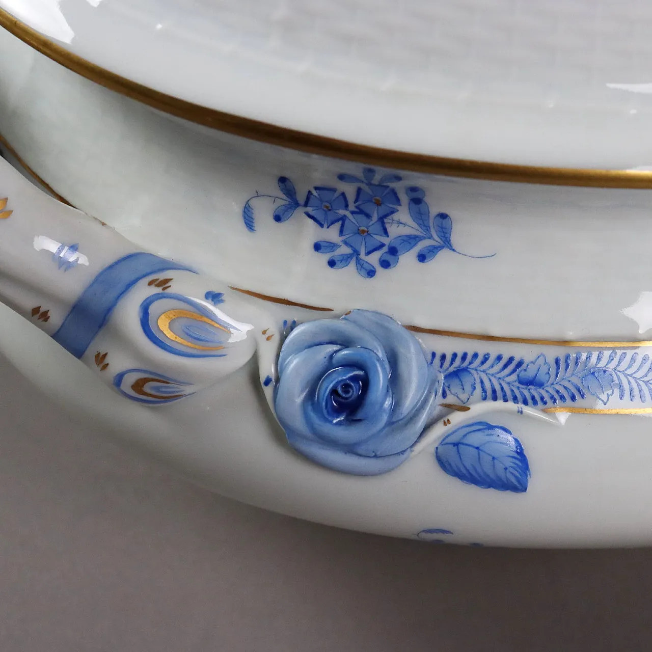 Servizio di piatti Herend in porcellana  per candida Tupini, '900 6