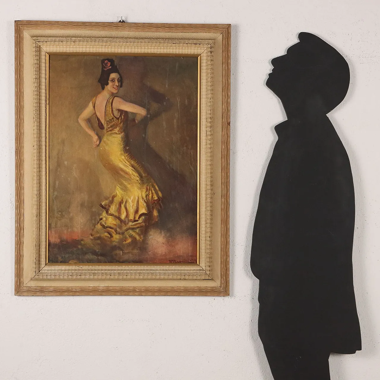 Adolfo Magrini, Ballerina, mixed media on cardboard, 1896 2