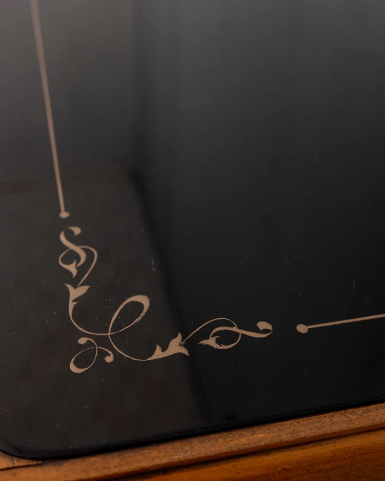 Credenza in legno e vetro, anni '30 5