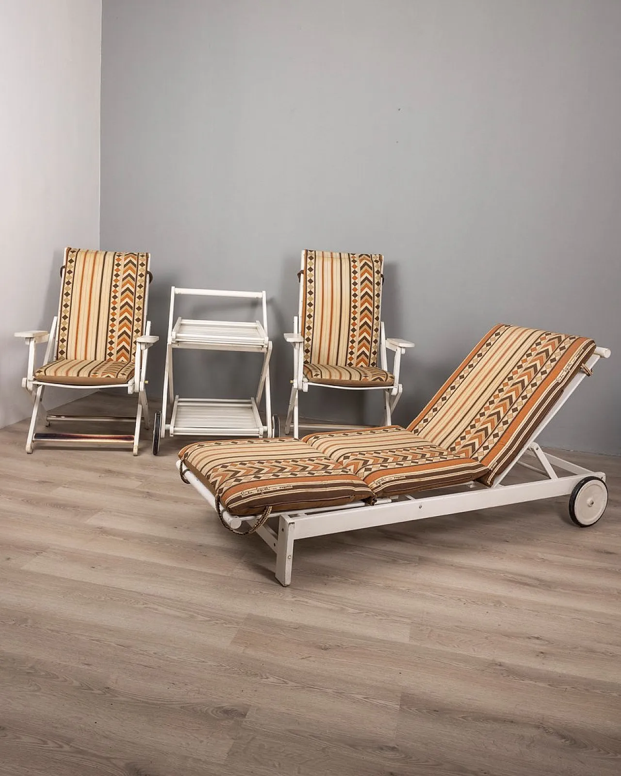4 Lounger by Clara Agnelli for Fratelli Reguitti, 1970s 1