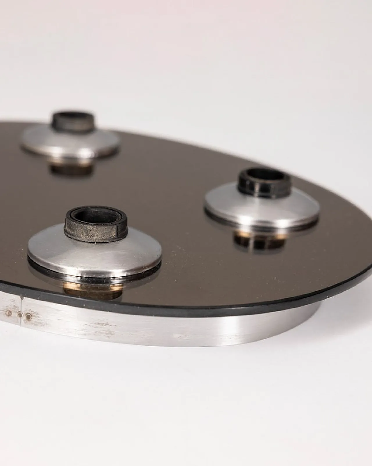 Wall ceiling lamp in glass, 1960s 4