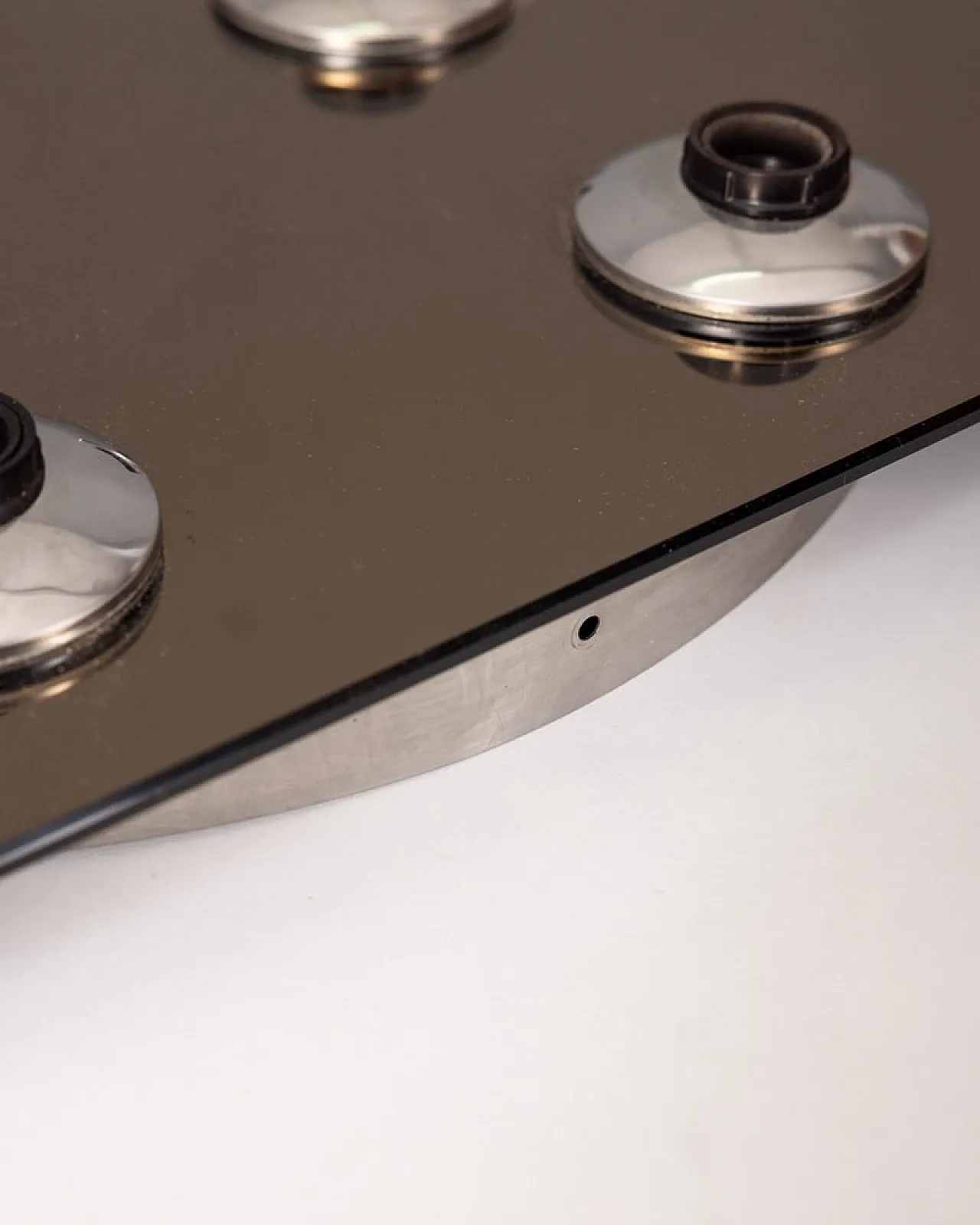 Wall or ceiling lamp in glass, 1960s 5