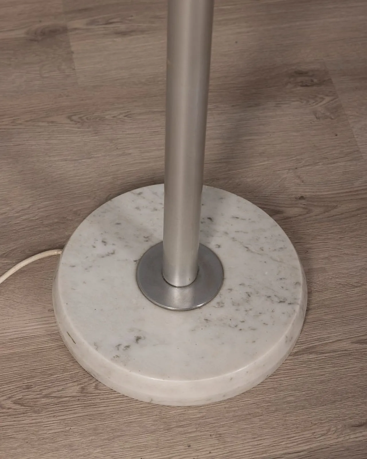 Lampada da terra a tre luci in vetro di Sciolari, anni '70 7