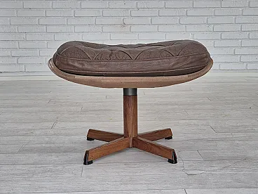 Adjustable footstool by Madsen & Schubell, 1970s