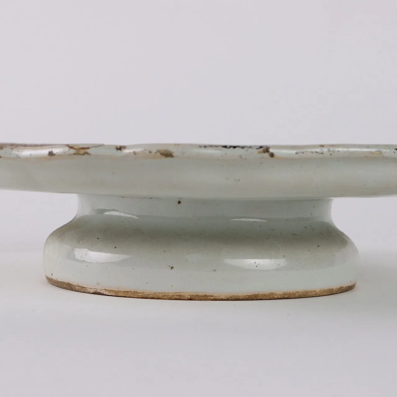 Alzatina in Maiolica con decorazioni, '800 8