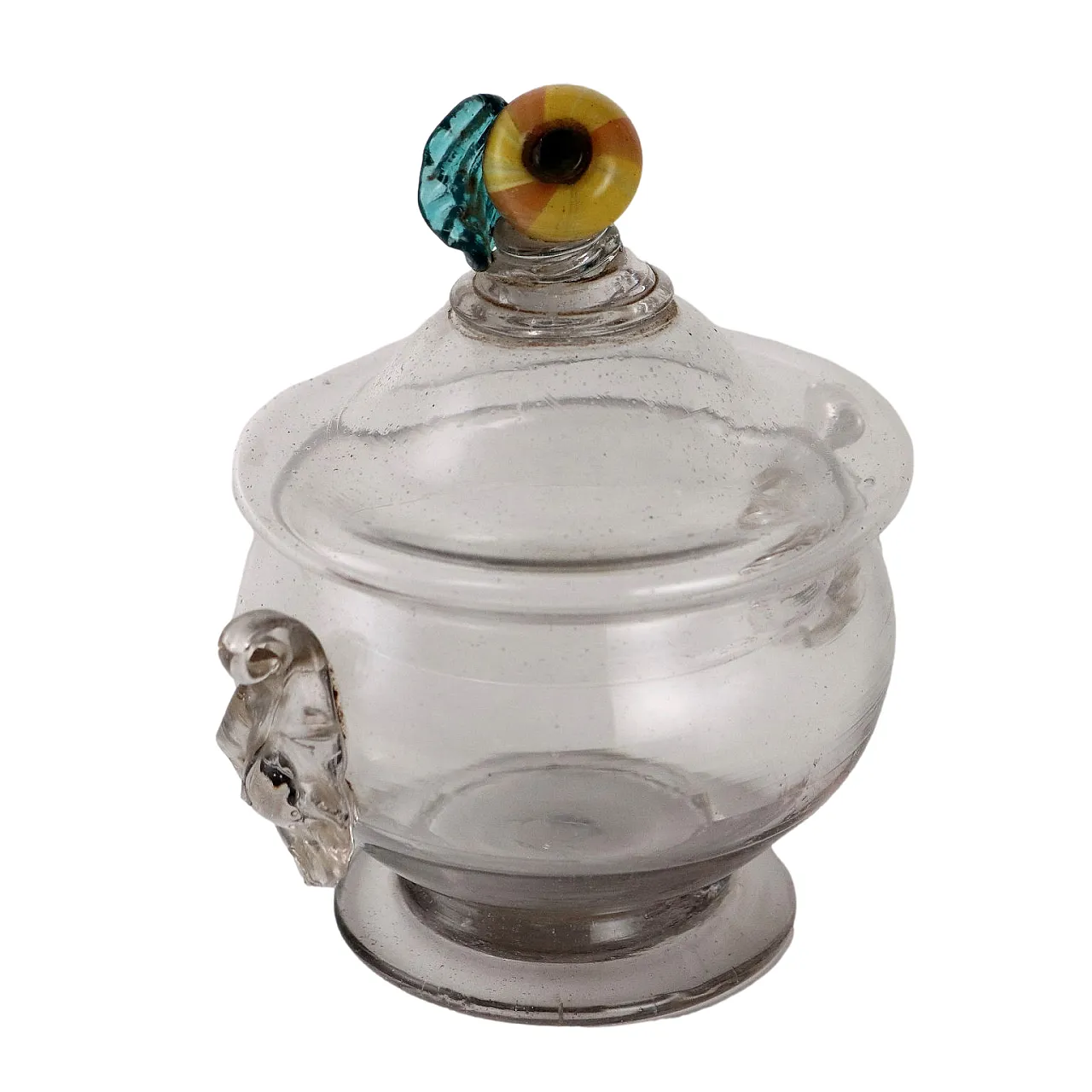 Coppia di zuccheriere in vetro di Murano, '700 1