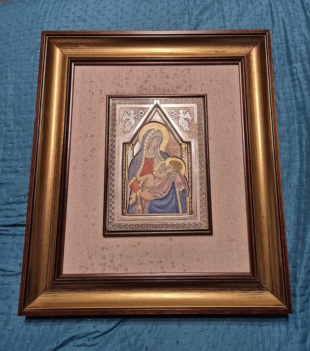 Madonna of nature icon, 80s 1