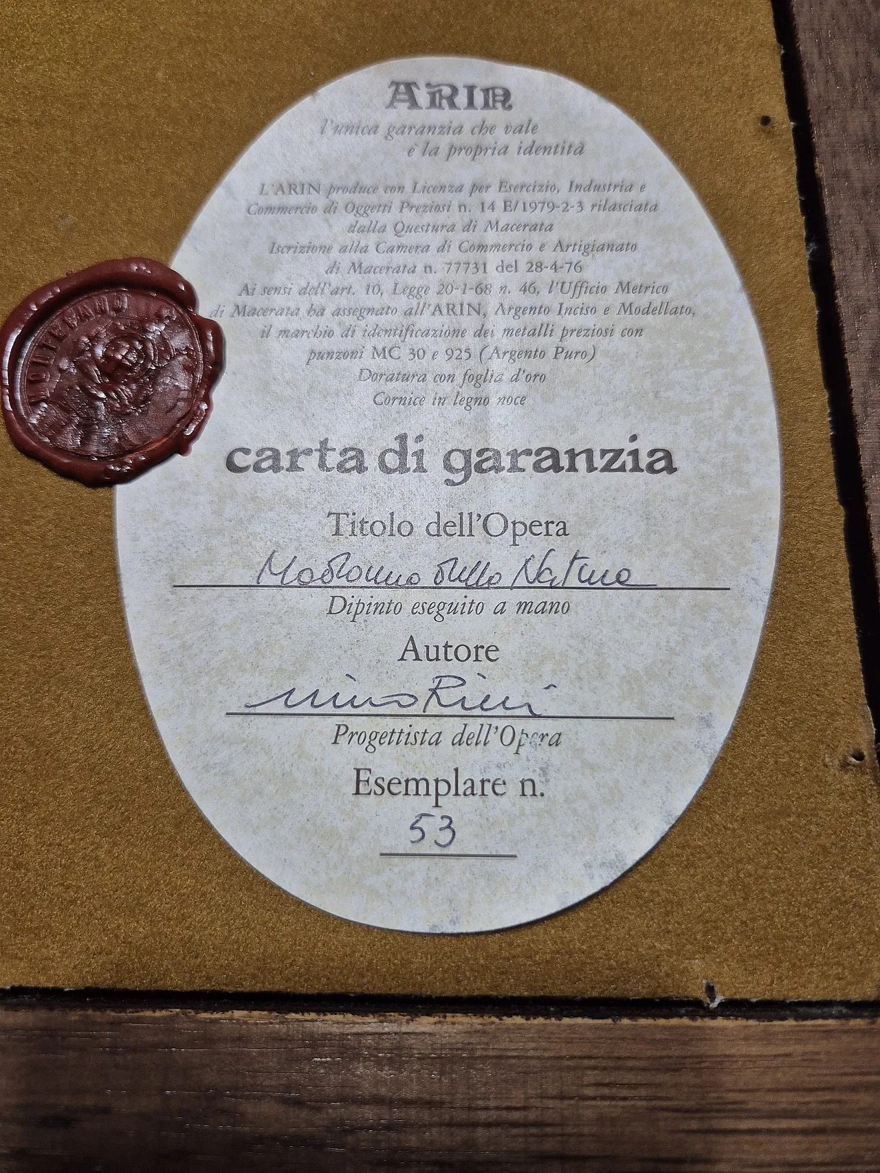 Madonna of nature icon, 80s 3