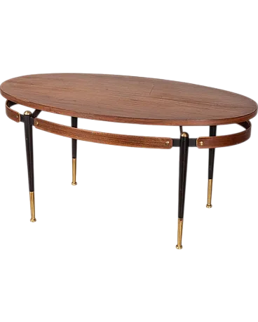 Wooden coffee table, 1960s