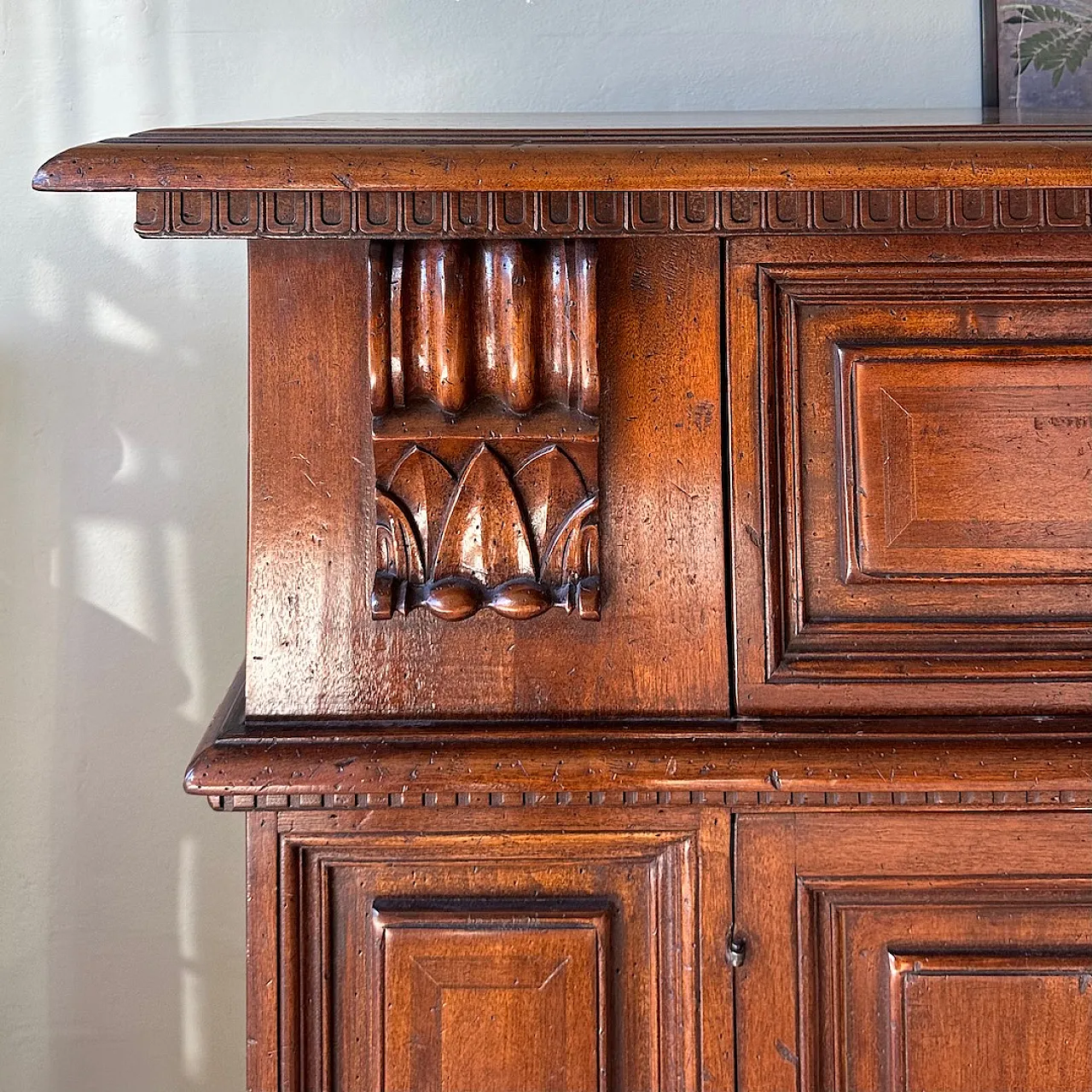 Grande credenza madia in noce, '900 2