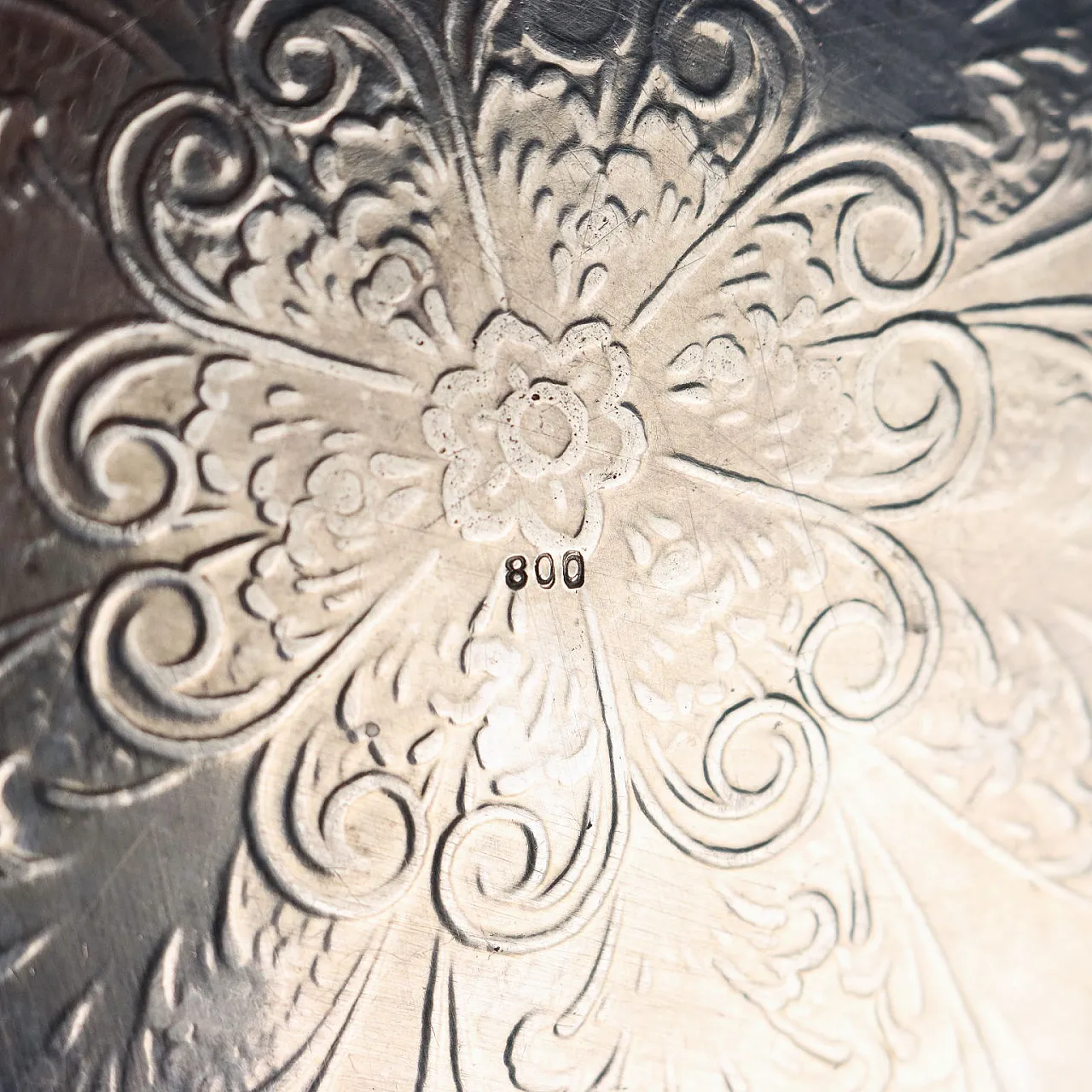 Silver centrepiece, late 20th century 8