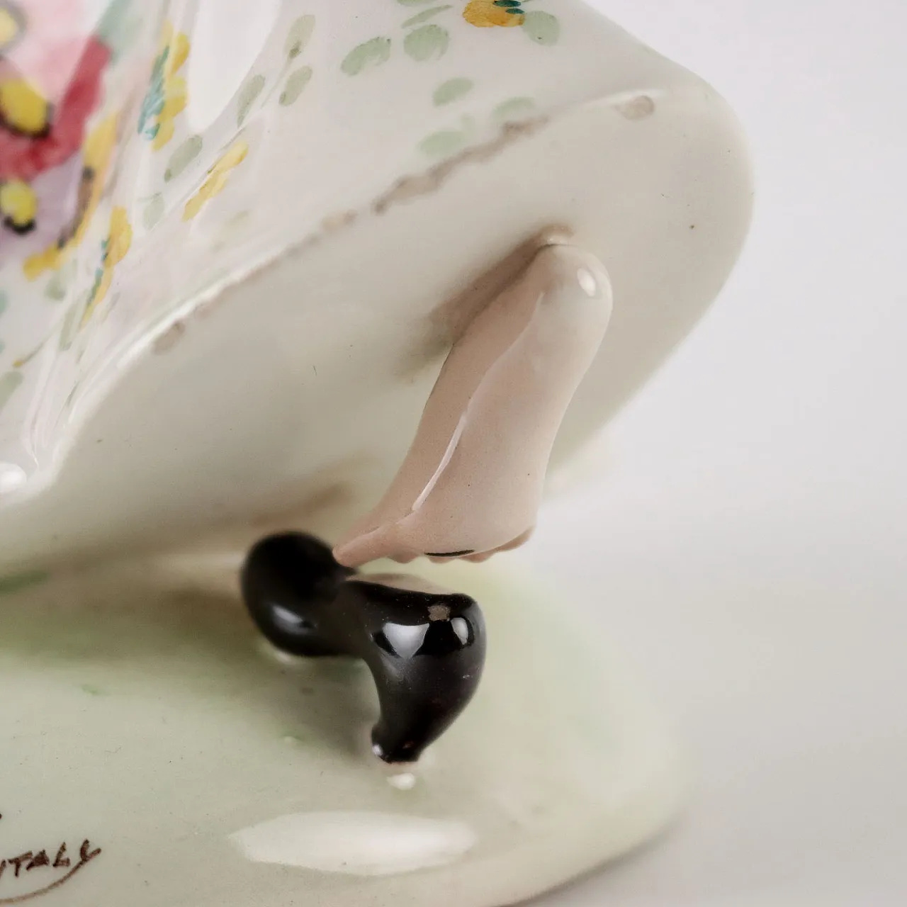 Tiziano Galli, Fanciulla che corre, scultura in ceramica, anni '50 7