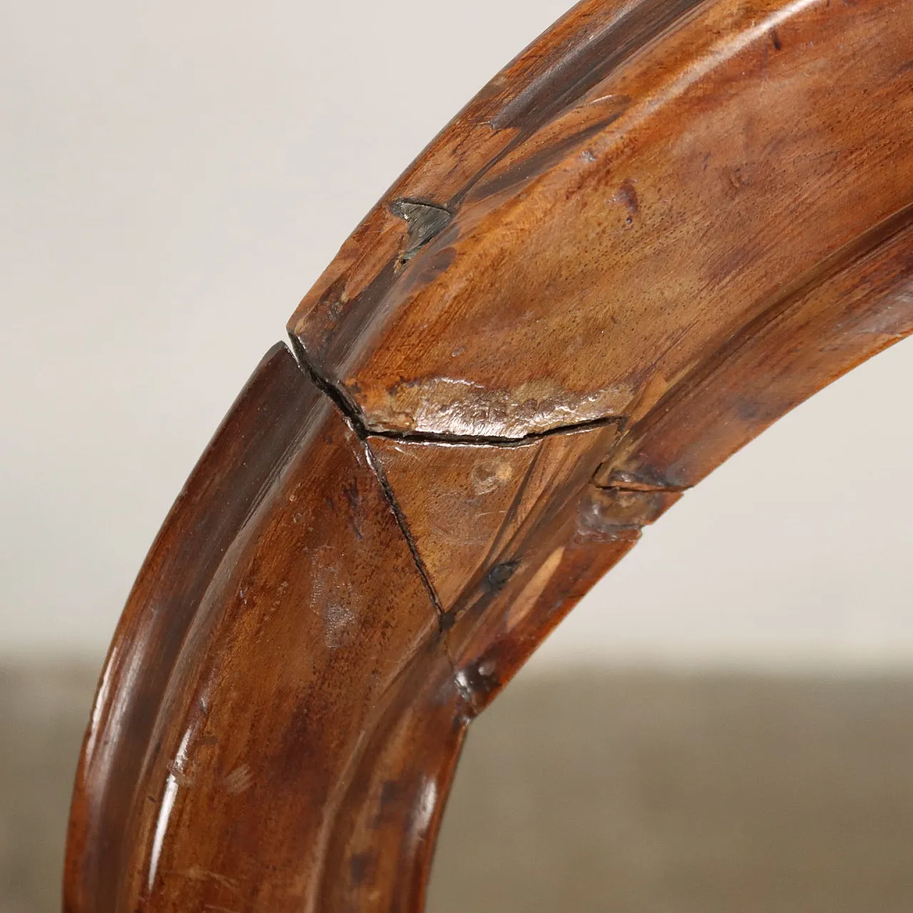 3 Sedie Luigi Filippo in noce, metà '800 4