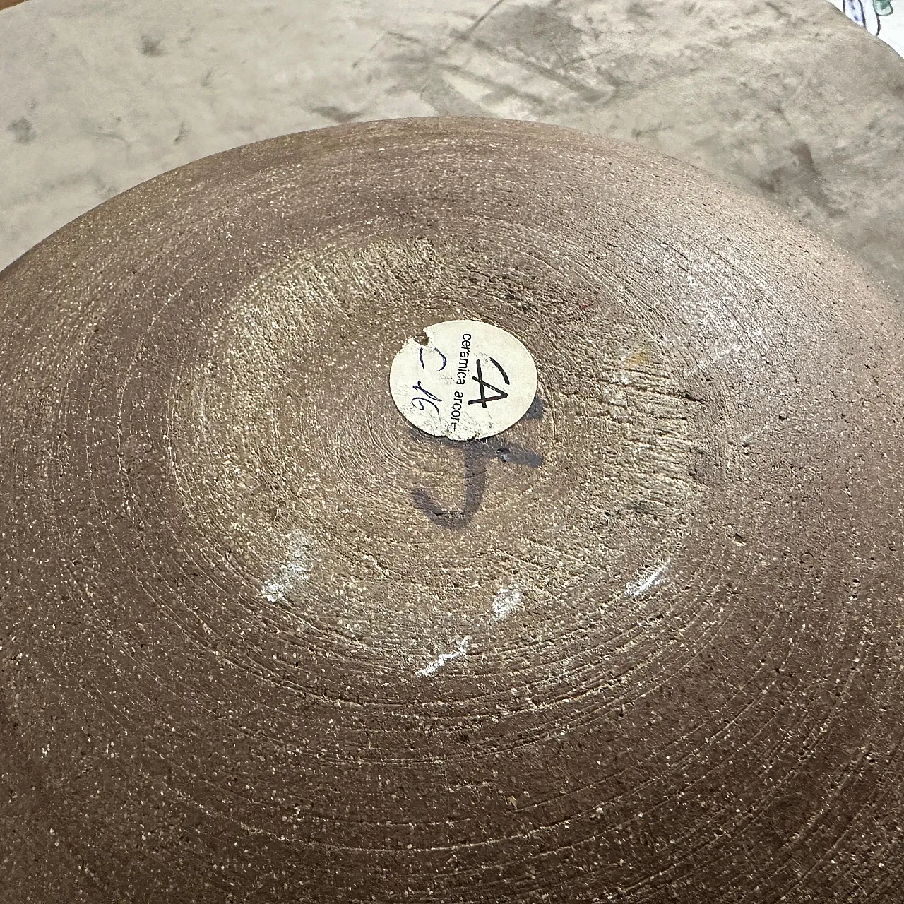 Stoneware bowl by Nanni Valentini for Ceramica Arcore, 1960s 4