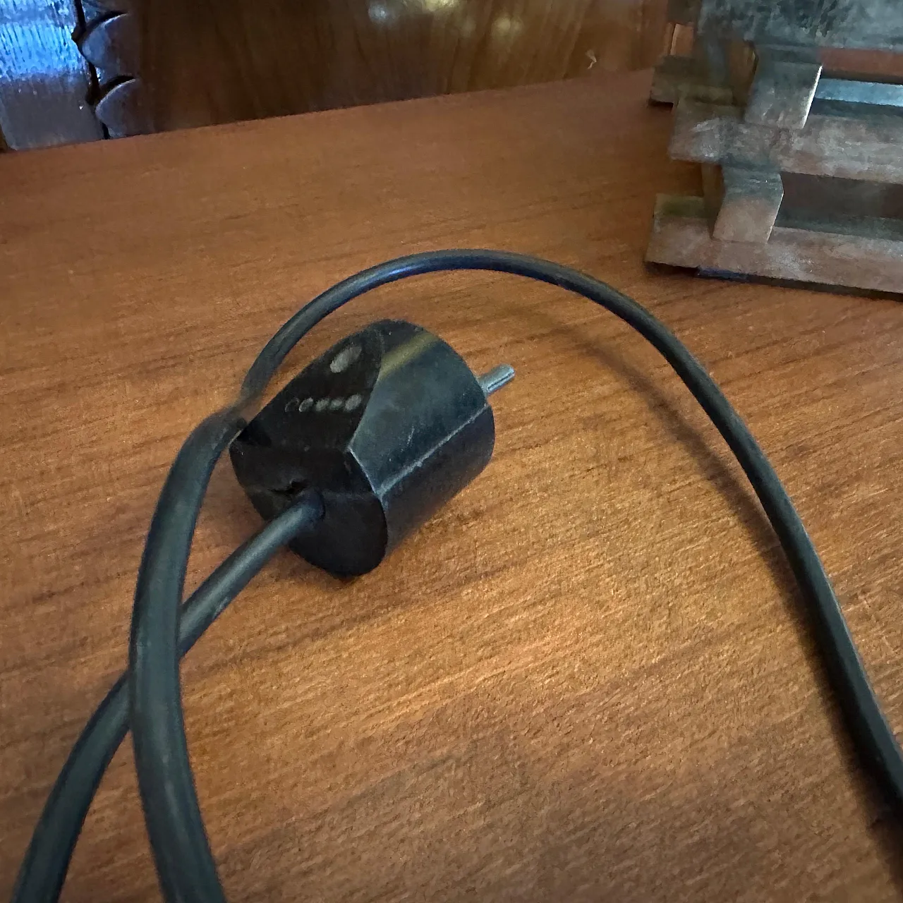 Brass table lamp by Romeo Rega, 1970s 5