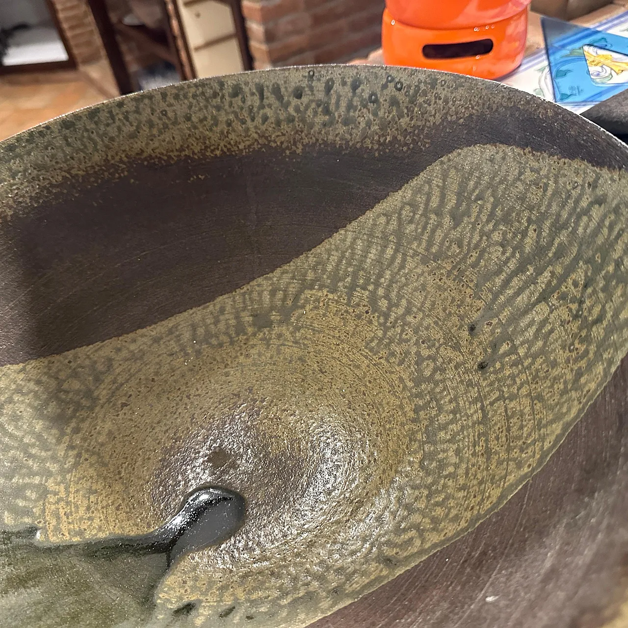 Stoneware bowl by Nanni Valentini for Ceramica Arcore, 1960s 6