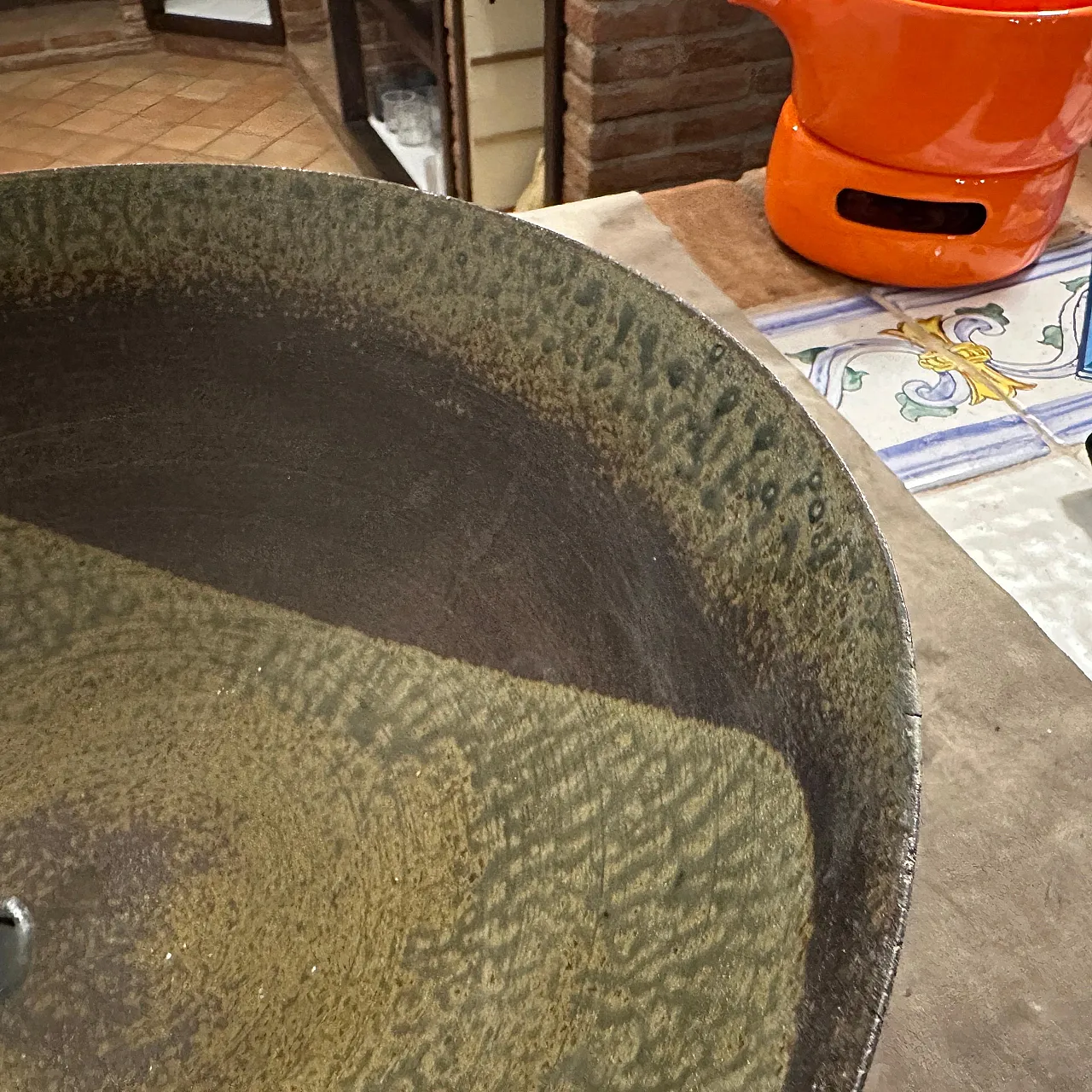 Stoneware bowl by Nanni Valentini for Ceramica Arcore, 1960s 7