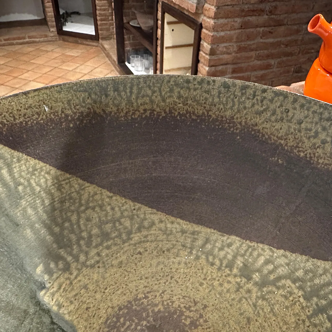 Stoneware bowl by Nanni Valentini for Ceramica Arcore, 1960s 8