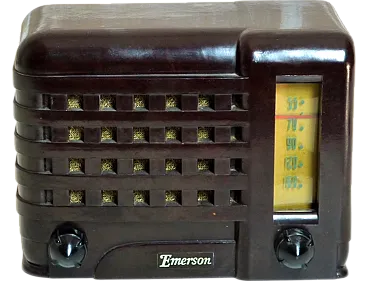 Emerson radio Mod.540, Usa, 1940