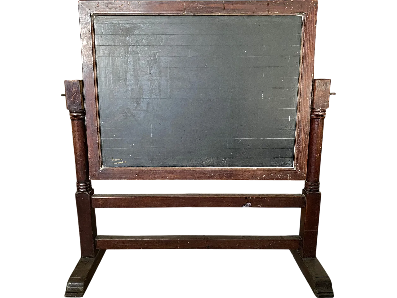 Lavagna da scuola, legno e ardesia, primi '900 9