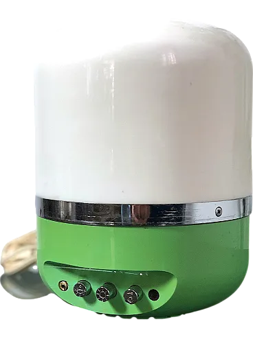 Europhon Green Lamp / AM Radio Design Adriano Rampoldi, 70s