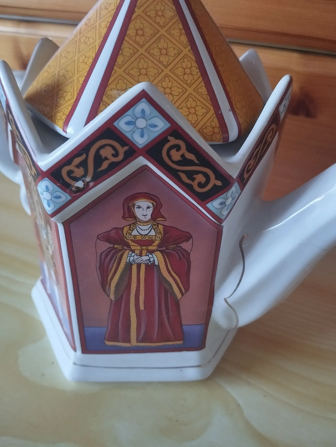 Teiera con soggetti orientali, '900 2