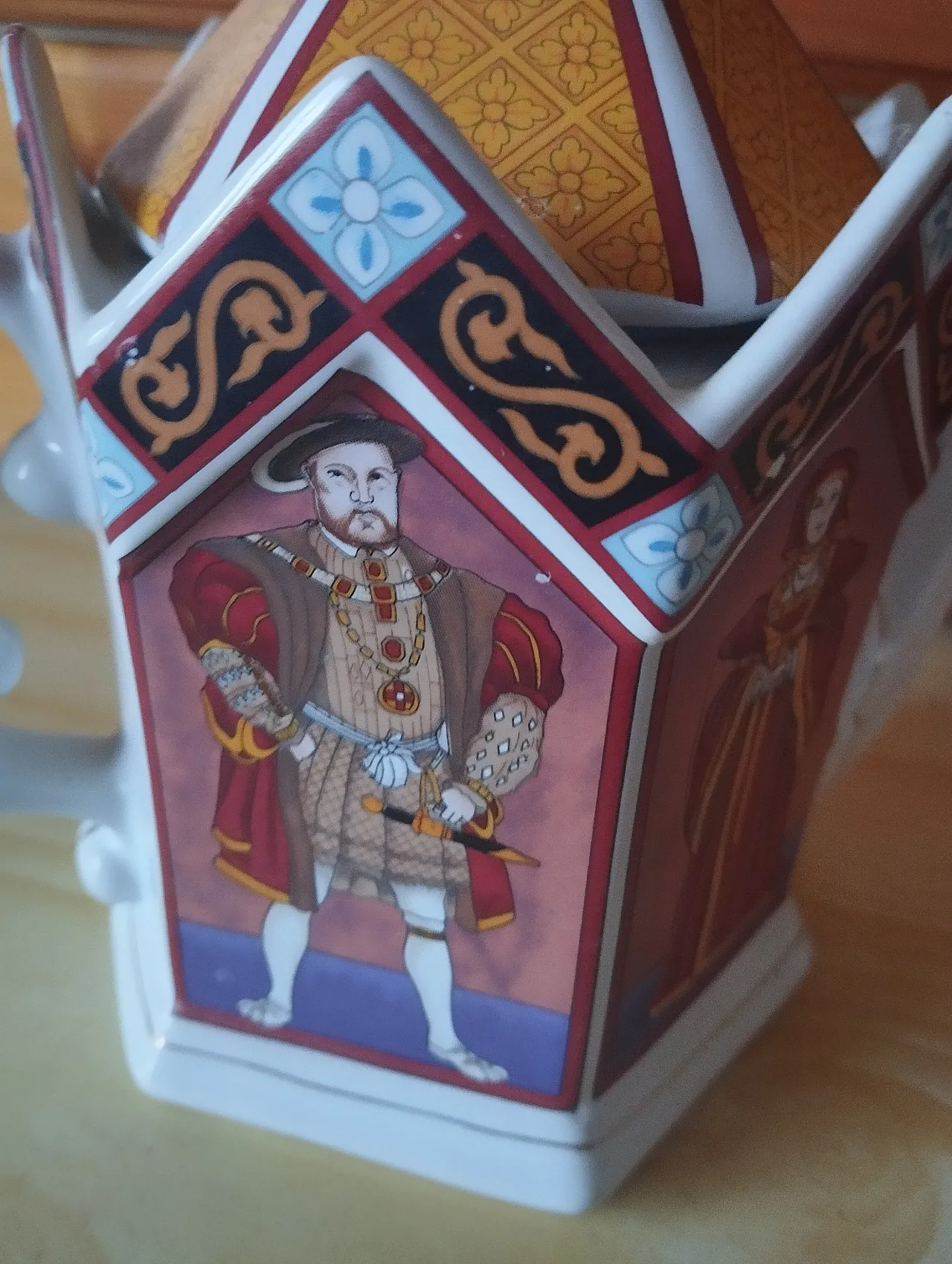 Teiera con soggetti orientali, '900 3