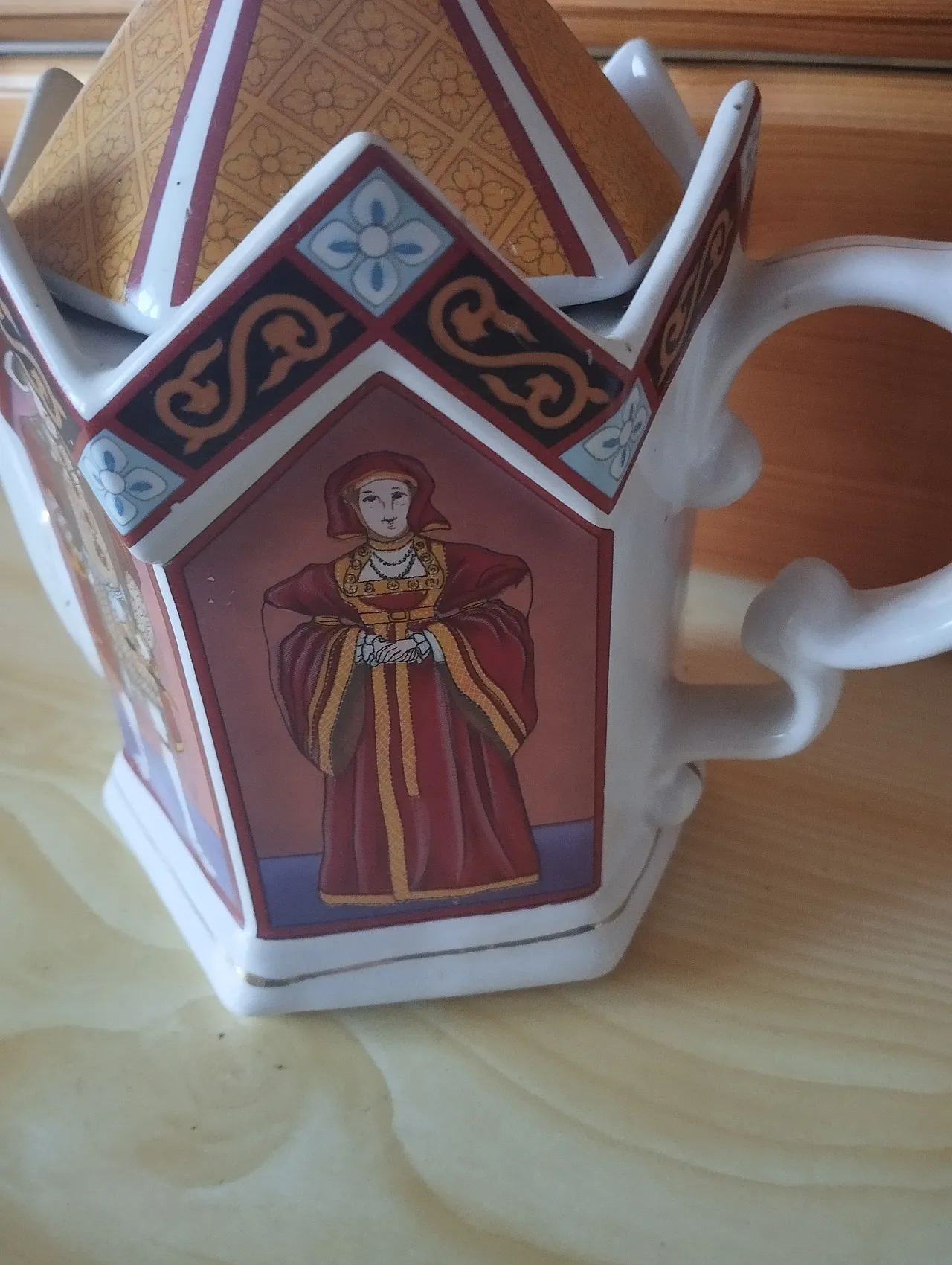 Teiera con soggetti orientali, '900 7