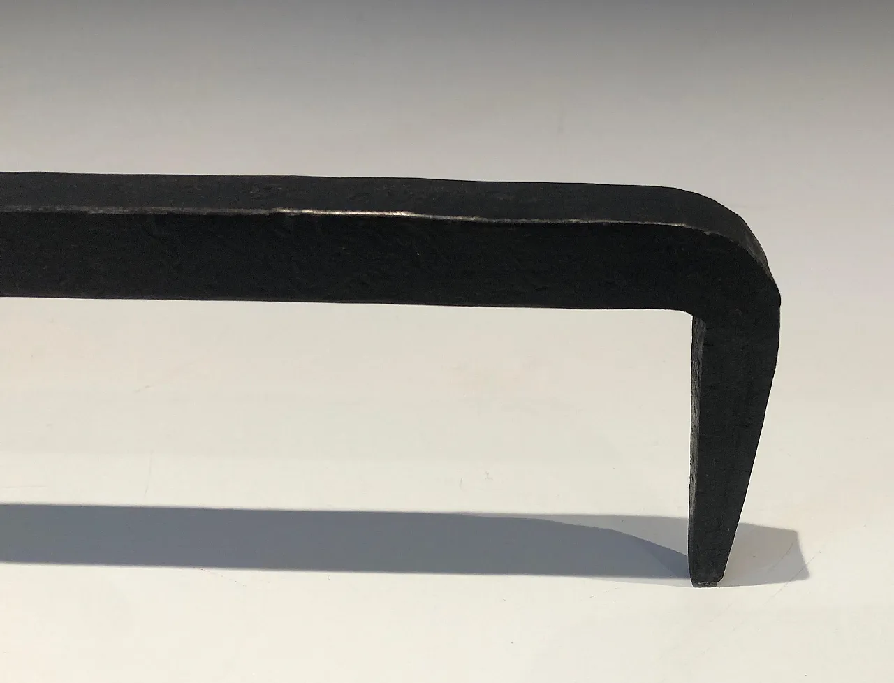 Pair of wrought iron hallways with lily flower, 1950s 10