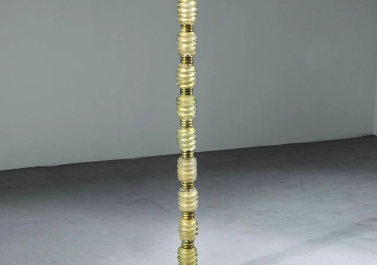 Lampada da terra di Seguso, anni '50 3