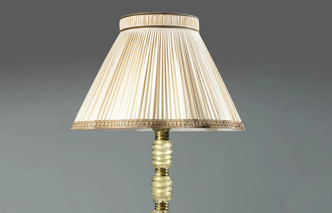 Lampada da terra di Seguso, anni '50 4