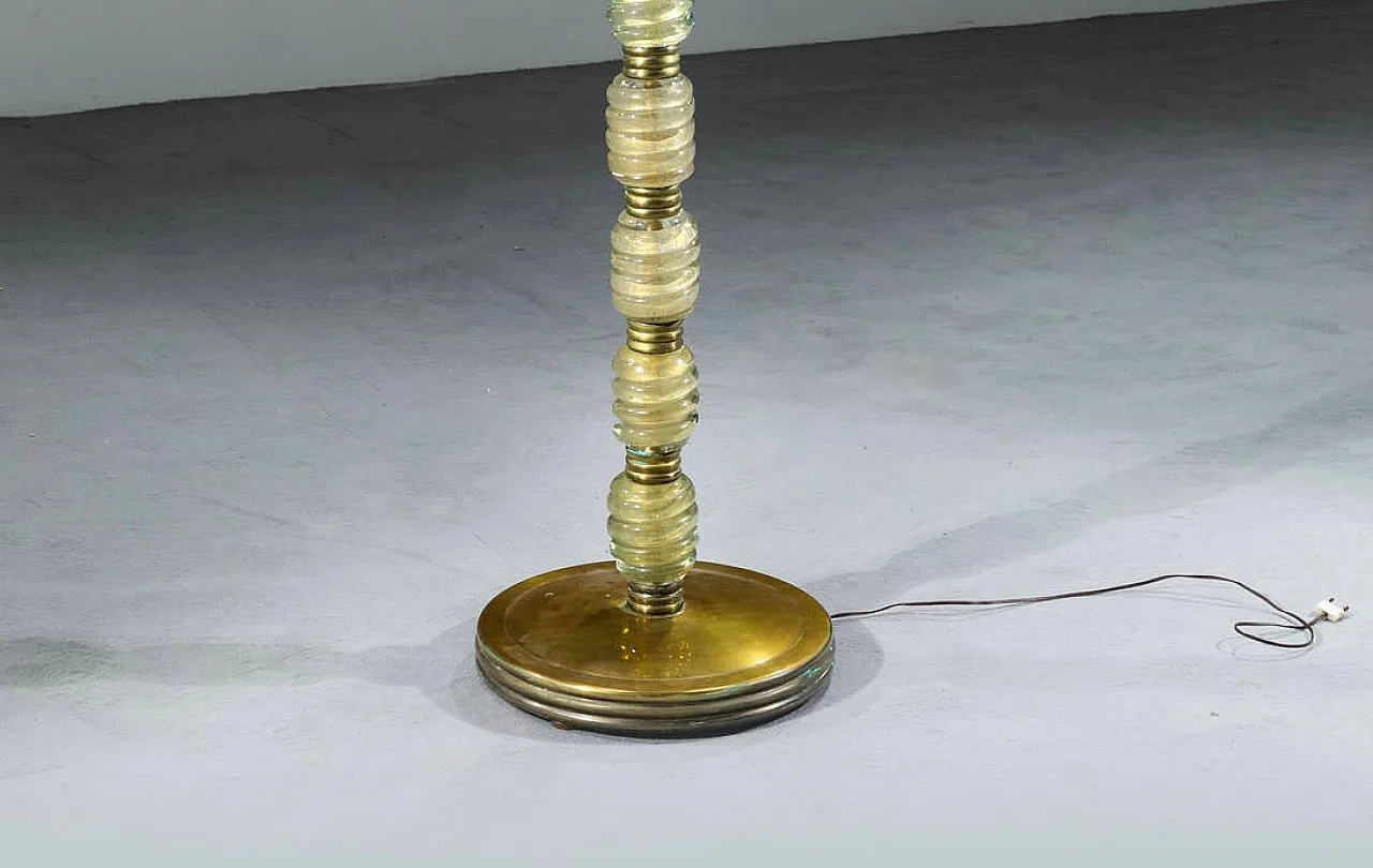 Lampada da terra di Seguso, anni '50 5