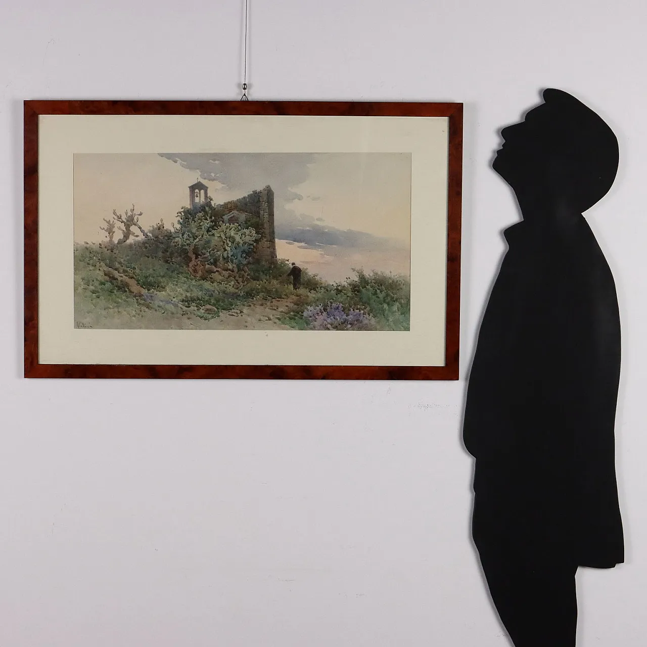 Painting by Angelos Giallinas, watercolour on paper, 19th century 2