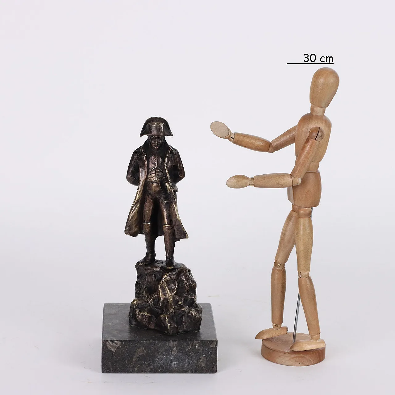 Napoleone Bonaparte, scultura in bronzo, metà '900 2