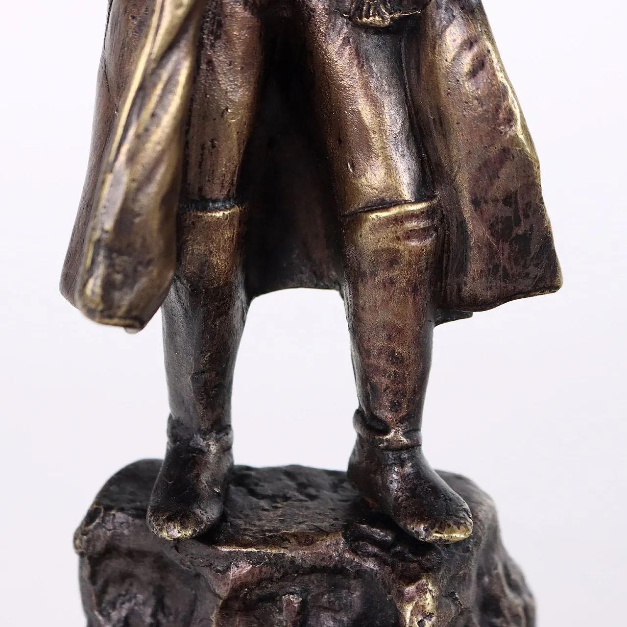 Napoleone Bonaparte, scultura in bronzo, metà '900 5