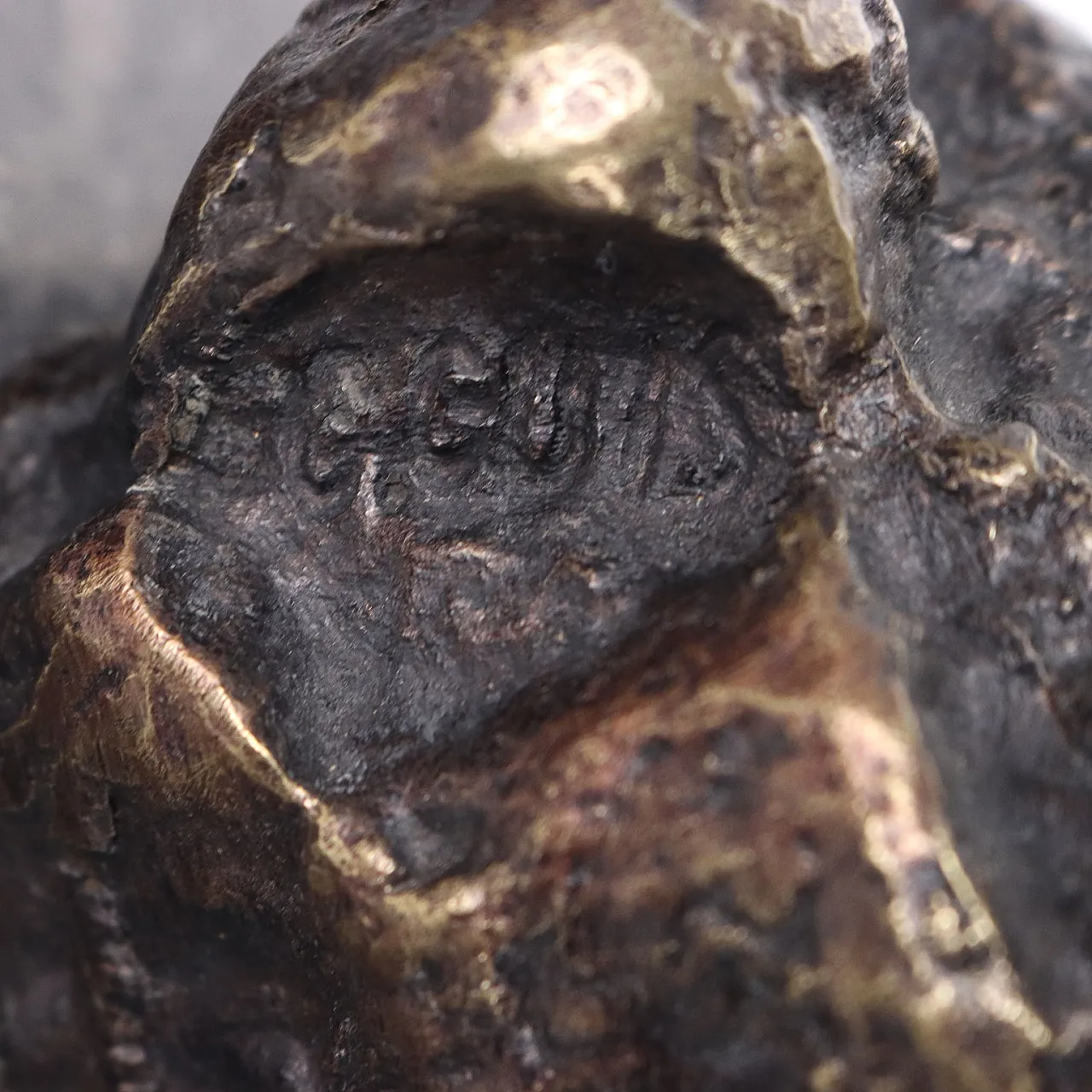 Napoleone Bonaparte, scultura in bronzo, metà '900 9