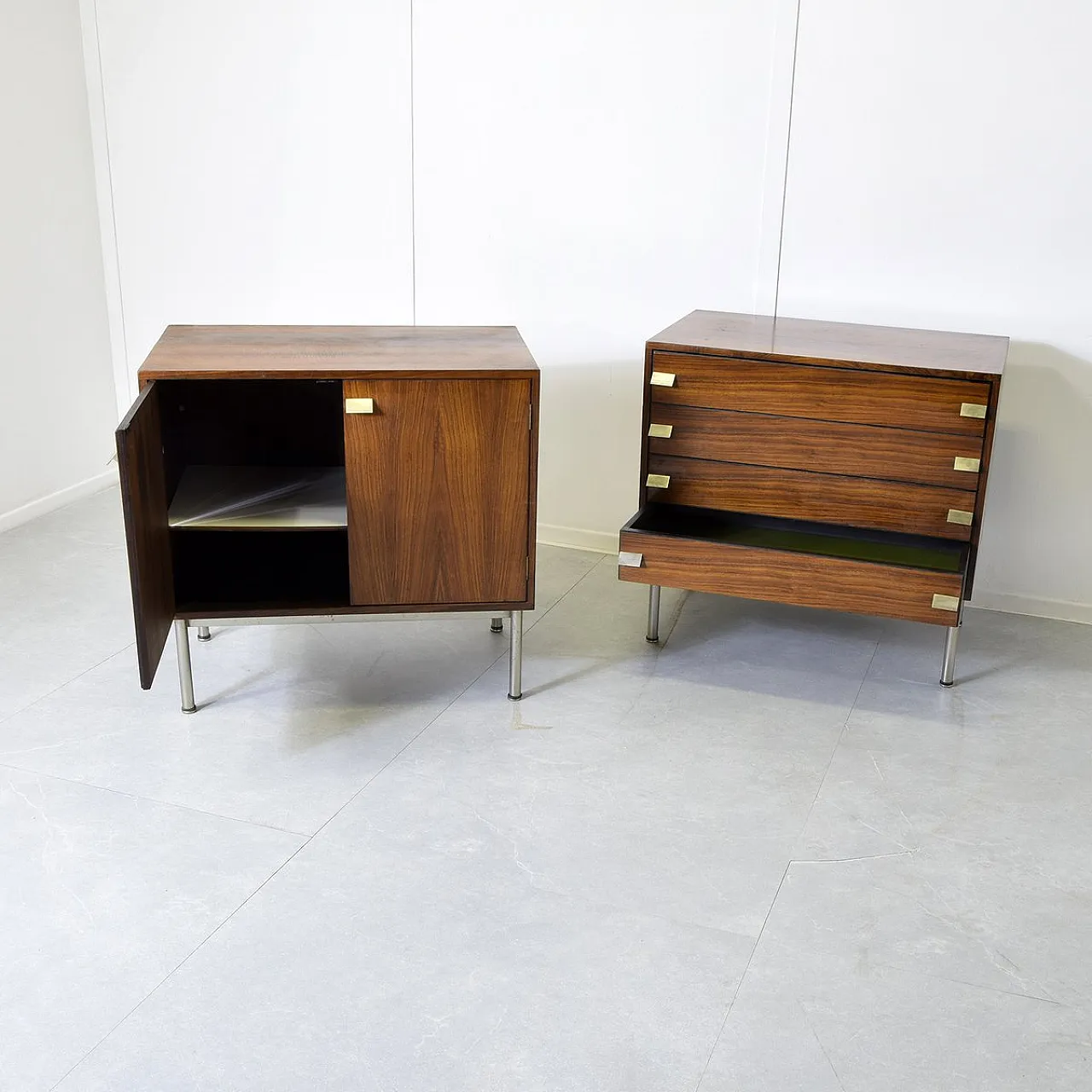 Pair of sideboards by Gastone Rinaldi, 1970s 5