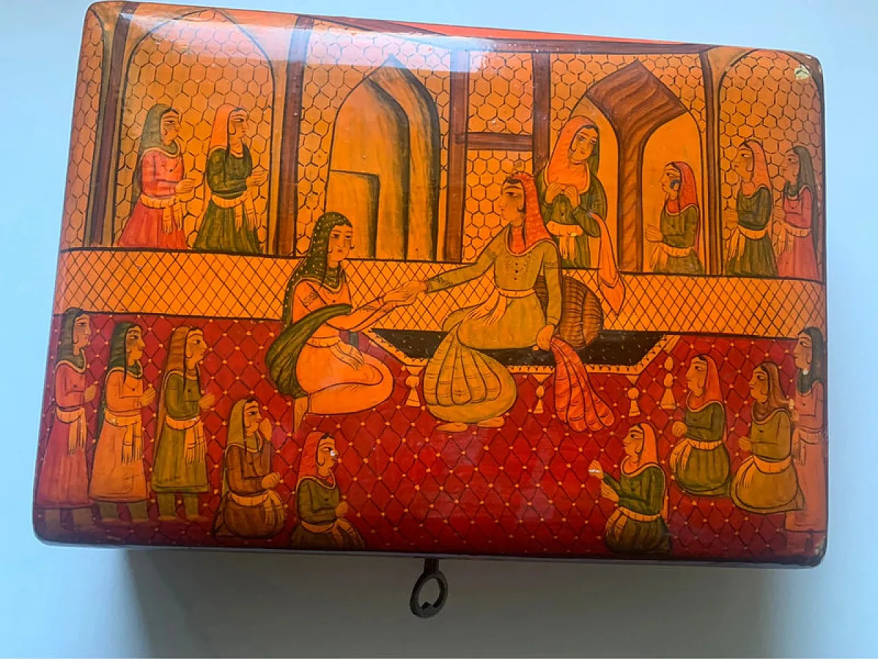 Jewelry box made in India, 80s 1
